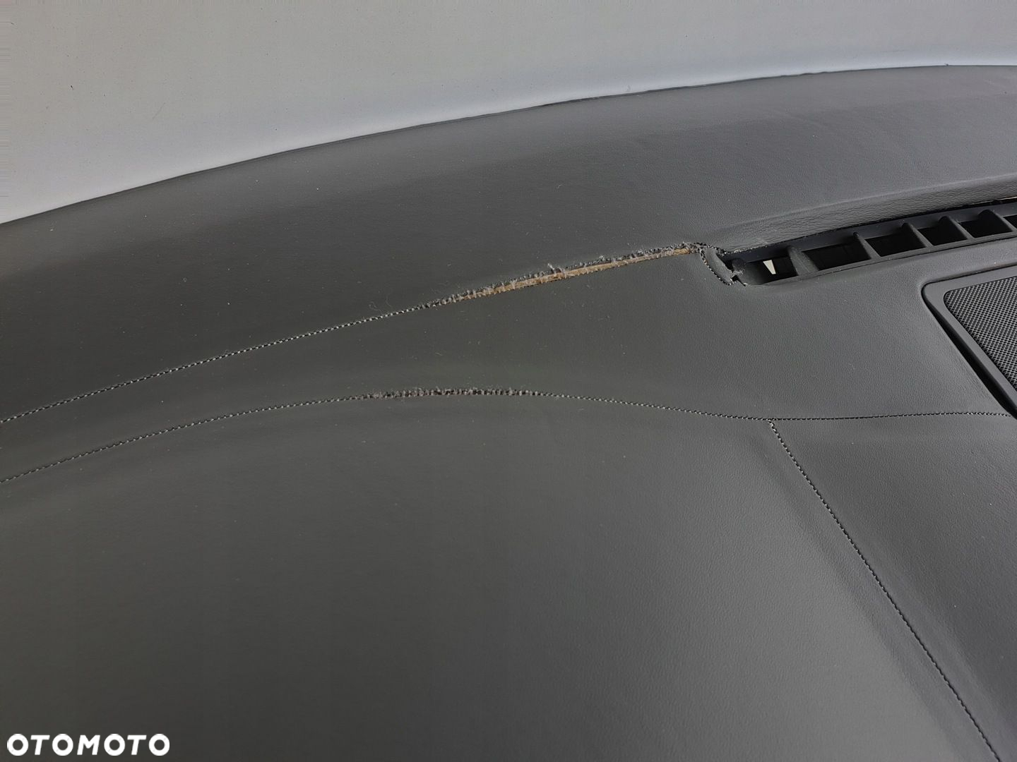 BMW E60 E61 M5 DESKA ROZDZIELCZA KONSOLA SKÓRA - 7