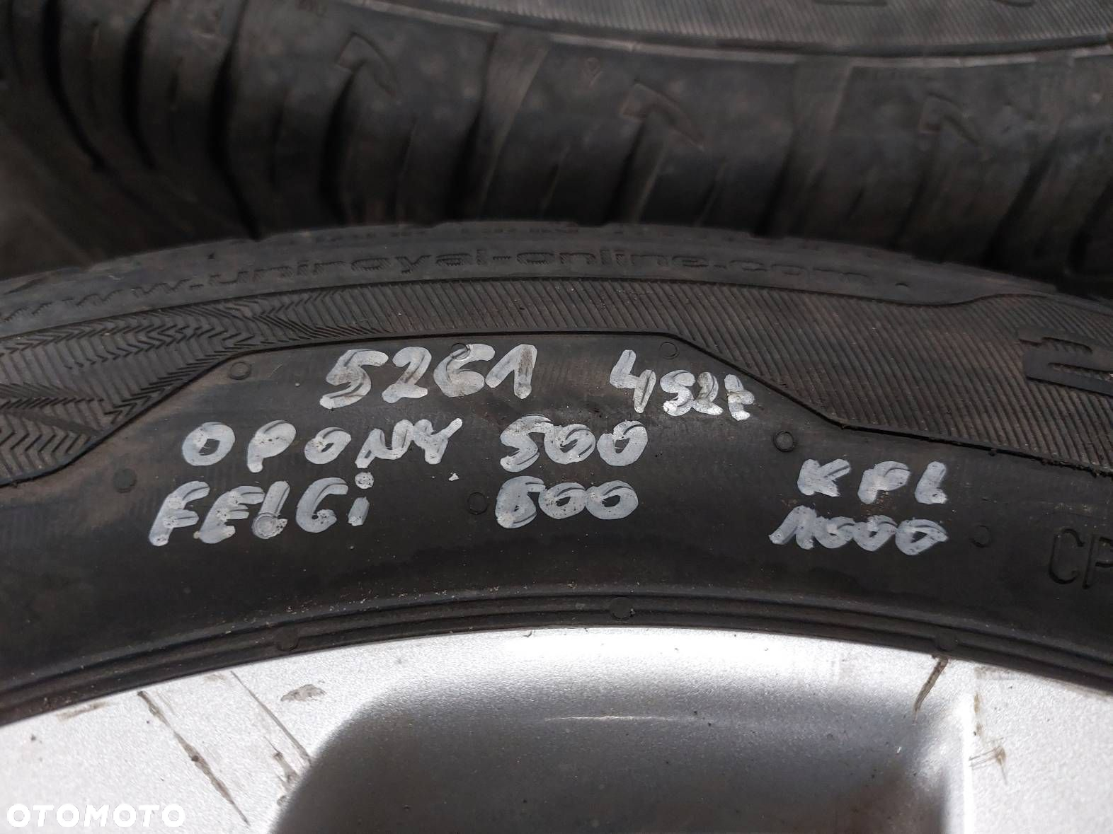 FELGI ALUMINIOWE 4 SZT 5x114,3 6,5Jx16 ET52,5 FI67,1 MAZDA 5 - 2