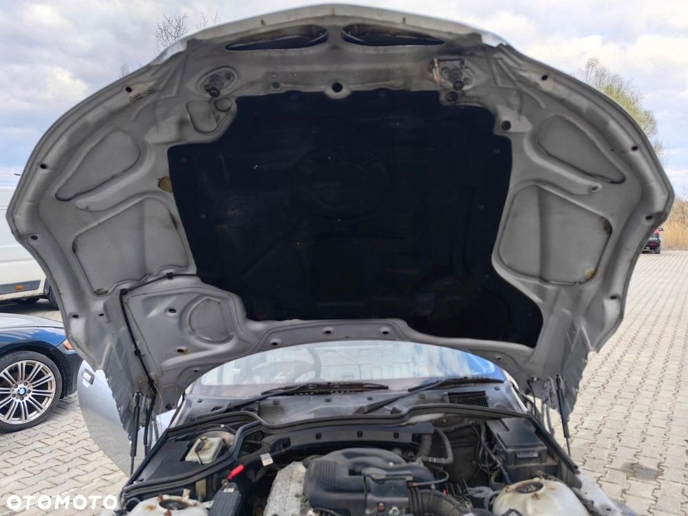 Maska pokrywa silnika BMW Z3 TITANSILBER oryginalna srebrna - 9