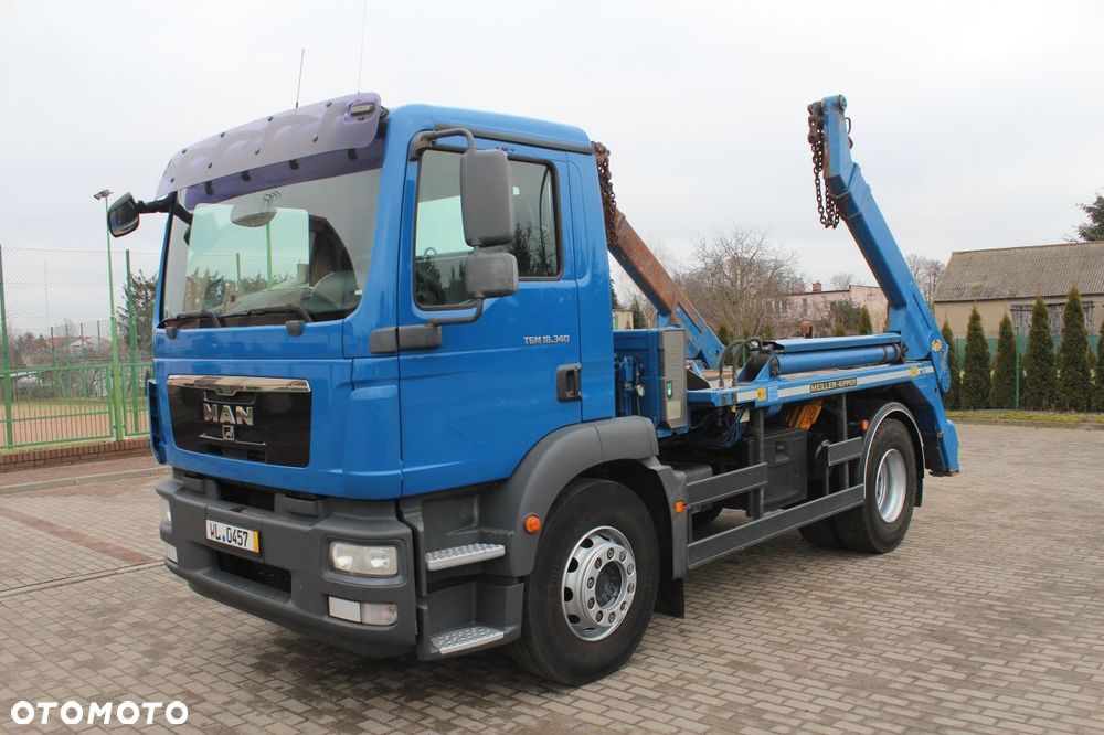 MAN TGM 18.340 BRAMOWIEC MEILLER KIPPER Z NIEMIEC - 1