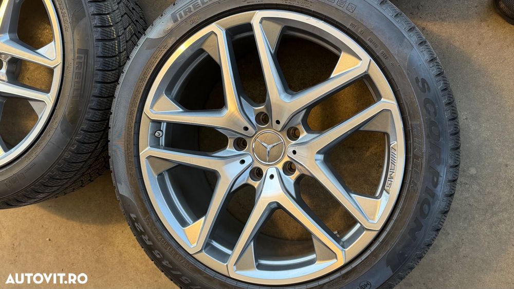 Vând jante originale Mercedes G-class pe 21” cu anvelope de iarnă - 4