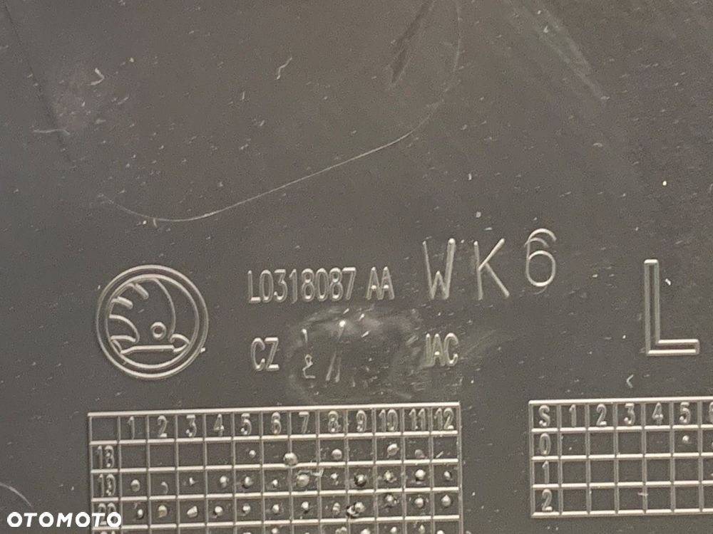 BOCZEK DRZWI LEWY PRZÓD  SKODA KAMIQ (NW4) 2019 - 2022 1.5 TSI 110 kW [150 KM] benzyna 2019 - 2022 - 5