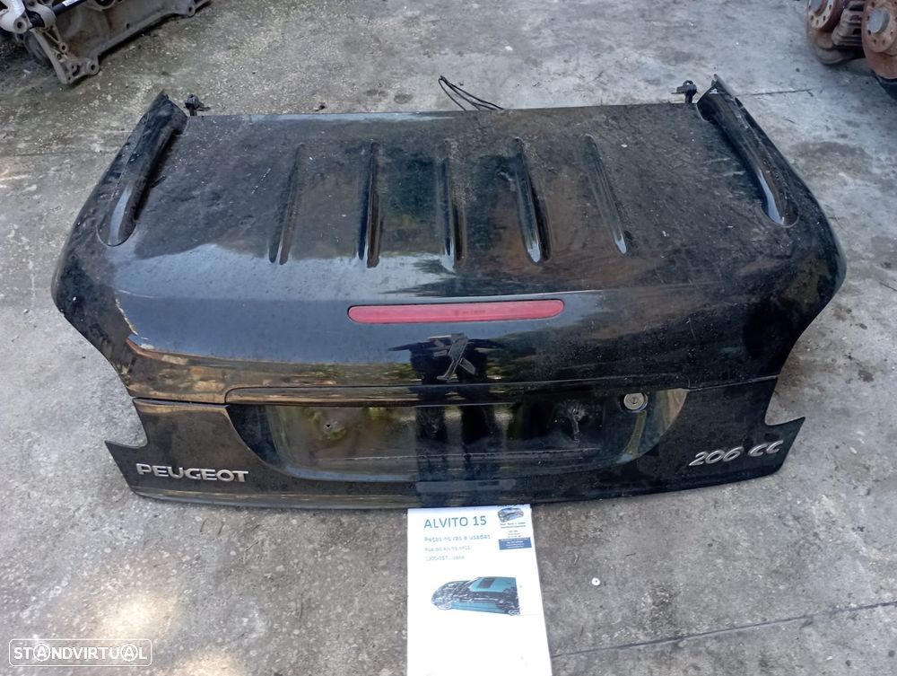 Tampa da mala Peugeot 206 CC 2006 - 1