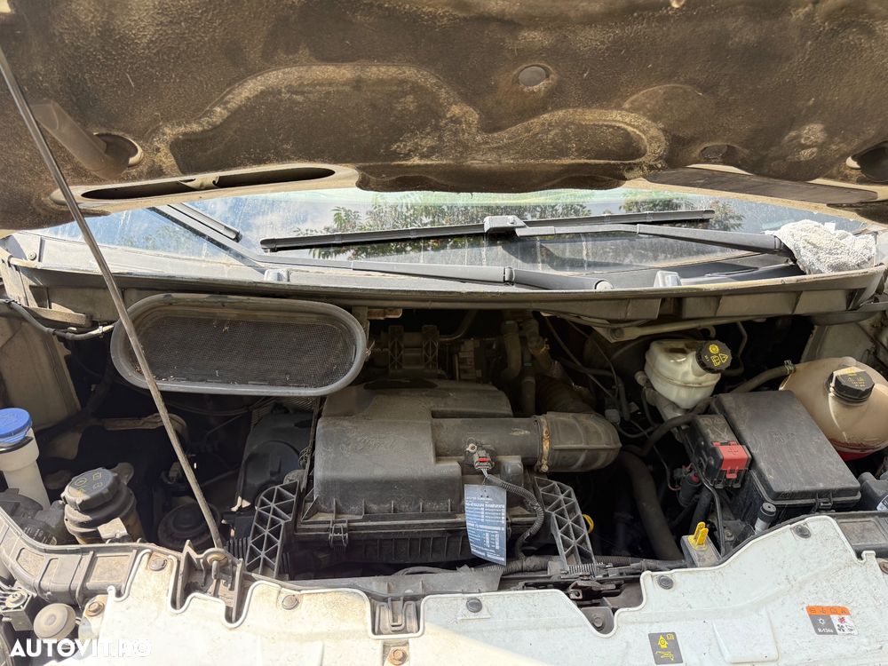 Ford Transit Tranzit Dokka Camioneta 7 locuri bena carosata 2017 impecabila fără probleme fără rugina Istoric Service complet Carvertical scos anvelope noi Navi AC - 27