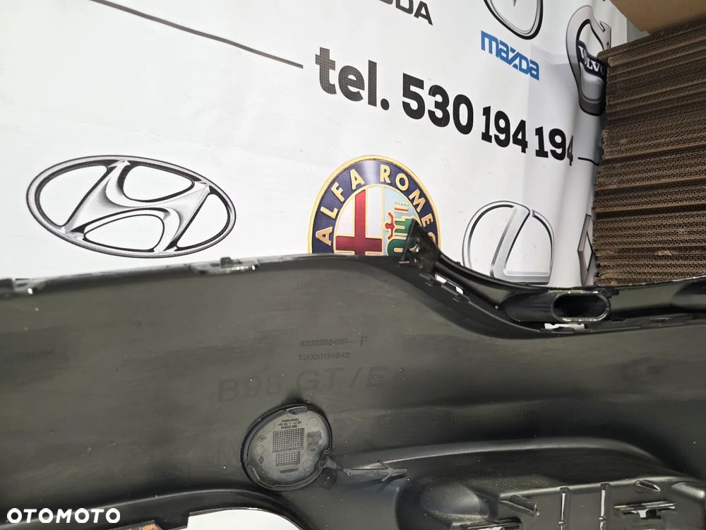 RENAULT CLIO IV GT-LINE 12- ŁADNY ZDERZAK PRZEDNI PRZÓD KOLOR CZARNY METALIK + HOKEJ NR 620226846R + 960156043R NR AUKCJI NZ2017 - 26