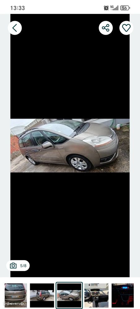 Citroën C4 Grand Picasso 1.6 HDi Exclusive RFM - 1