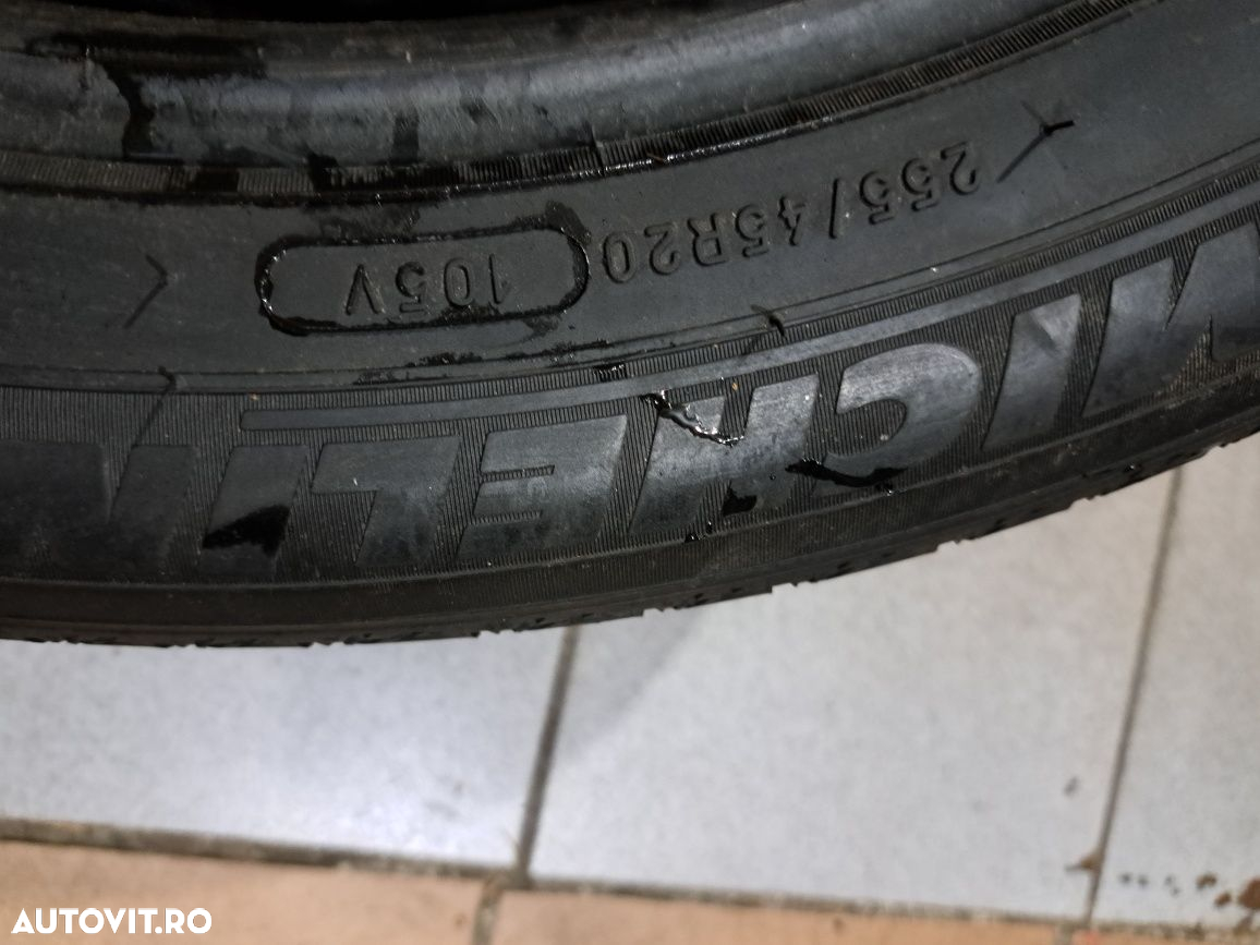 4 anvelope 255/45 R20 Michelin dot 2022/2020 - 8
