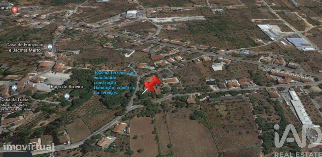 Terreno para construção em Fátima de 1000,00 m2 - Grande imagem: 3/4