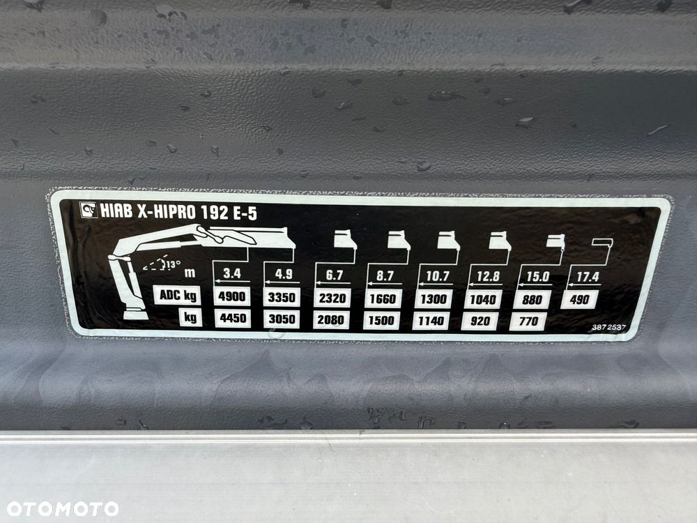 Mercedes-Benz AROCS 3240 *TRIDEM *HIAB X-HIPRO 192 E-5+RADIO* 7.5m PAKA Z BURTAMI* 8x4* KOŁA 90%* KAMERA* ROTATOR+WIDŁY* Z FRANCJI* - 14