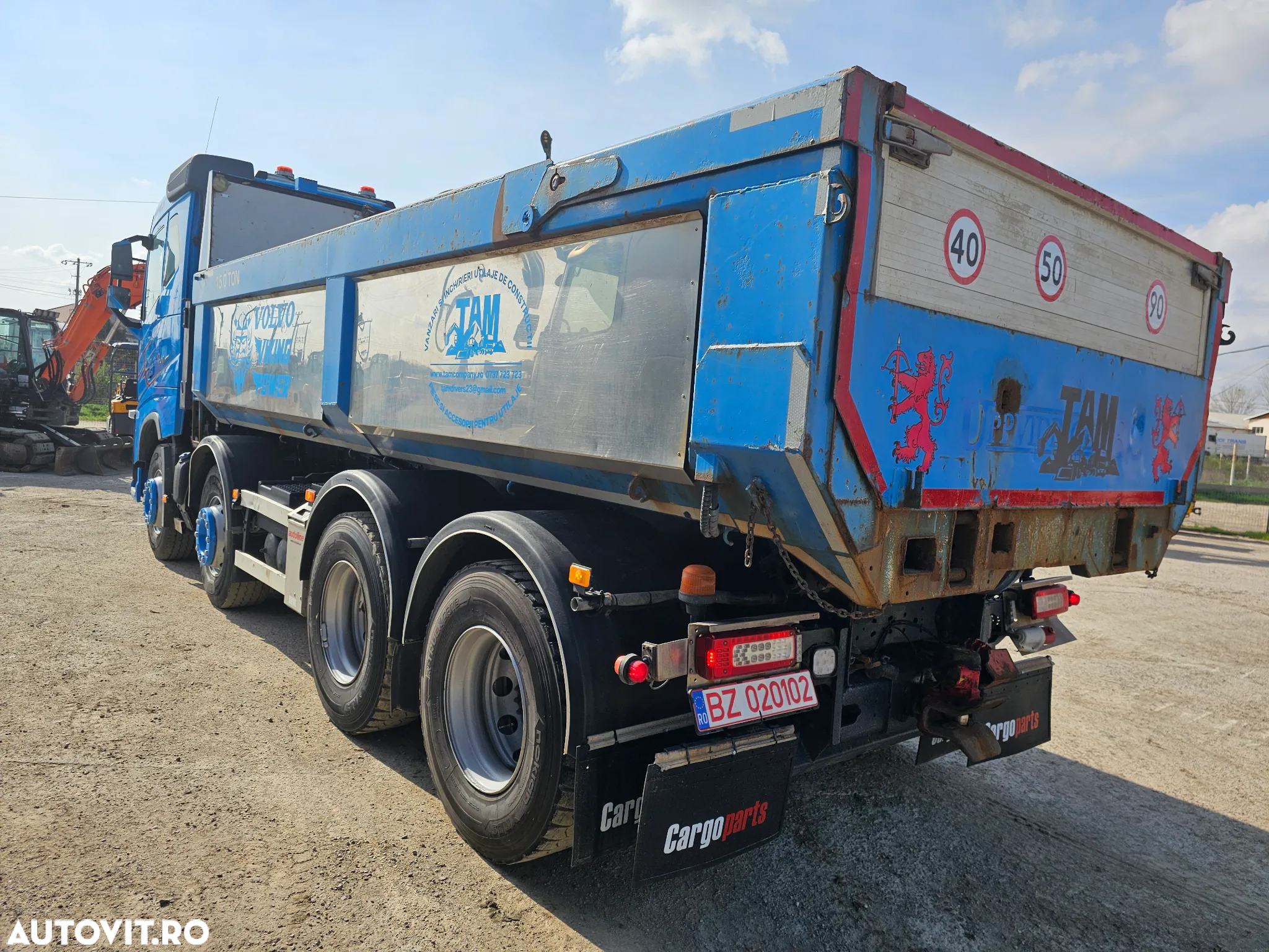 Volvo FH540 8x4 basculanta autobasculanta - 6