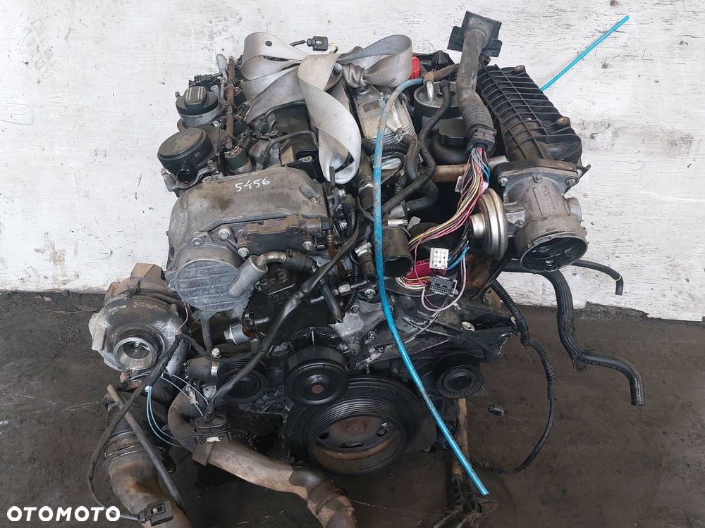 SILNIK DIESEL + UKŁAD WTRYSKOWY + TURBINA MERCEDES C220 611962 WYPRZEDAŻ - 1