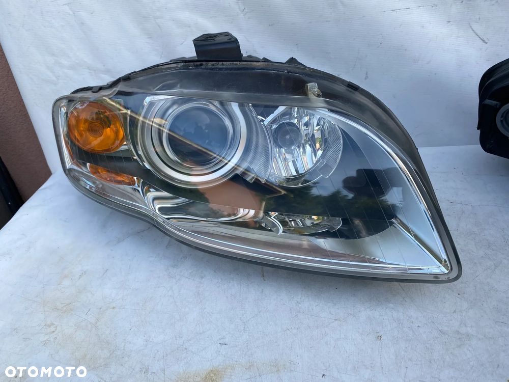lampy audi a4 b7 bi xenon nieskrętny komplet eu całe - 9
