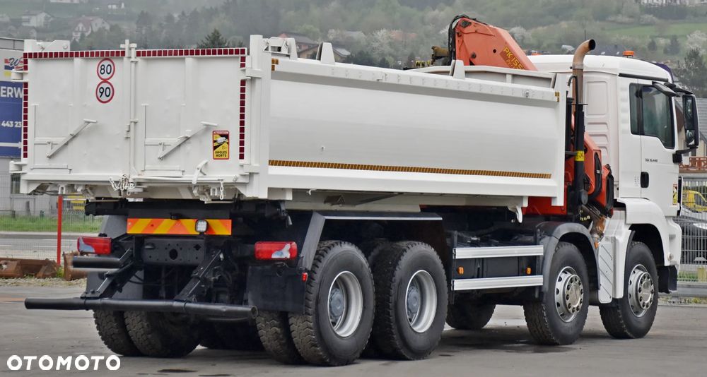 MAN TGS 35.440 * WYWROTKA 5,80 m + BORDMATIC * PK 15500 * 8x4 - 7