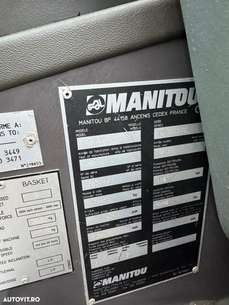 Manitou RTC 2540 Privilege - 30