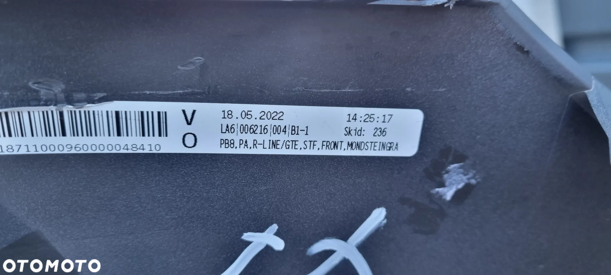 VW Passat B8 Lift R-LINE GTE 2019- zderzak przód oryginał ME282 - 13