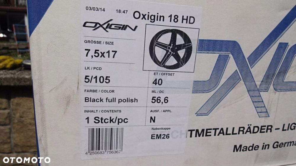 Felgi aluminiowe 17 Opel Astra Mokka 5x105 ET40 - 4