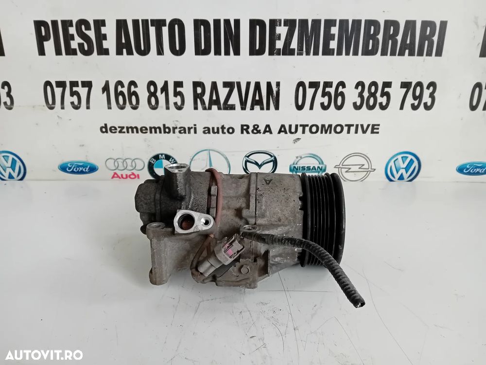Compresor Clima AC Toyota Yaris Auris Corolla Verso 1.4 Diesel Motor 1ND 1-ND 1ND-TV EU5 447260-2333 - 5