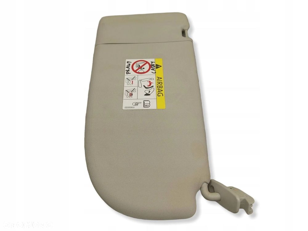 Osłona przeciwsłoneczna Prawa Prawy Przód Volkswagen Caddy III 2K0857552 - 3