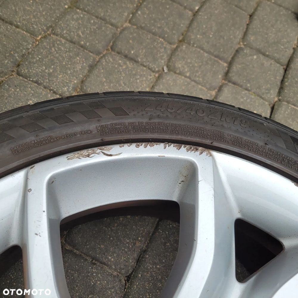 CITROEN C5 III LIFT X7 FELGI ALUMINIOWE ALUSY KOŁA 19 CALI 5X108 LATO - 11