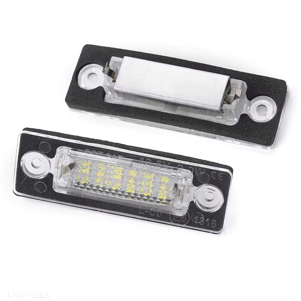 Lampi Numar LED Portbagaj VW Golf 5, Jetta MK5, Passat B5.5 B6 Superb - 4
