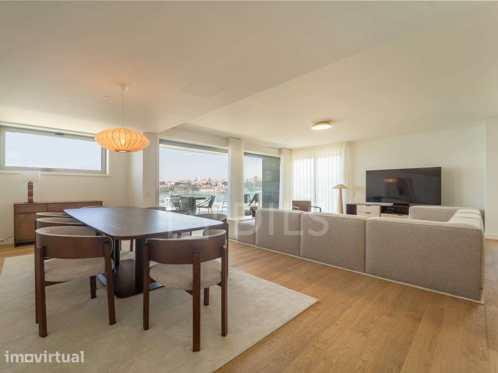 Apartamento T3 novo, com vista Rio, na Afurada - Grande imagem: 2/29