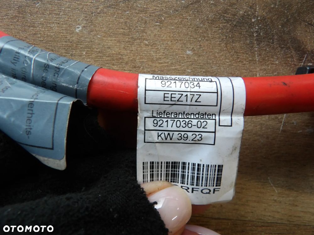 BMW - F10 - KLEMA PLUSOWA - 9217036 - 2