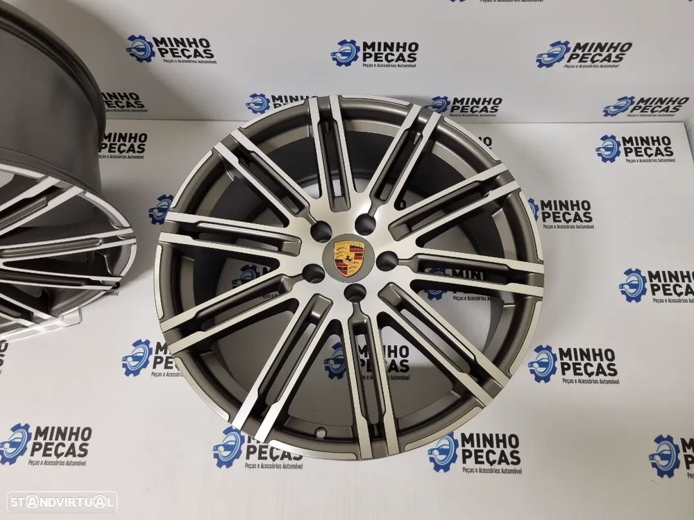 Jantes Porsche Macan Turbo em 20 (5x112) GunMetal - 7