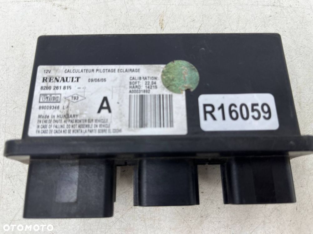 Moduł Renault Laguna 2 II 01-07r. przekaźnik świateł sterownik 8200261815 - 4