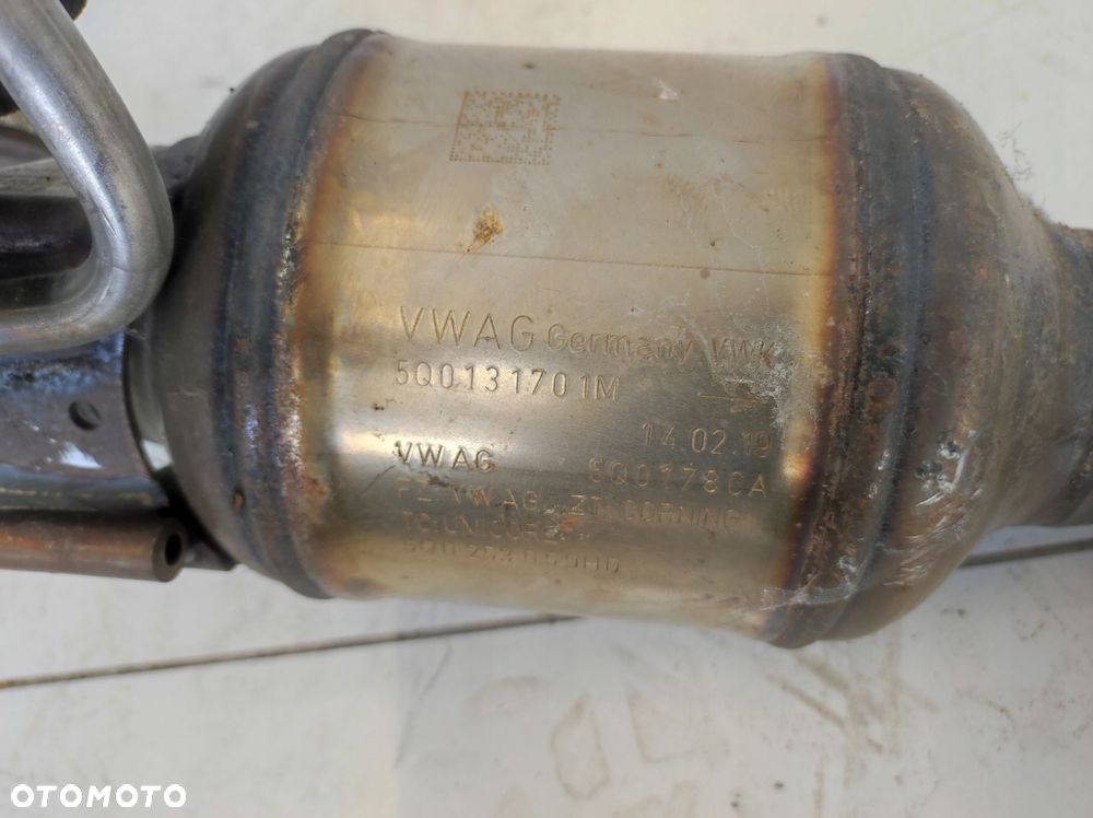 filtr cząstek stałych katalizator audi a3 8v 1.5 tsi lift - 11