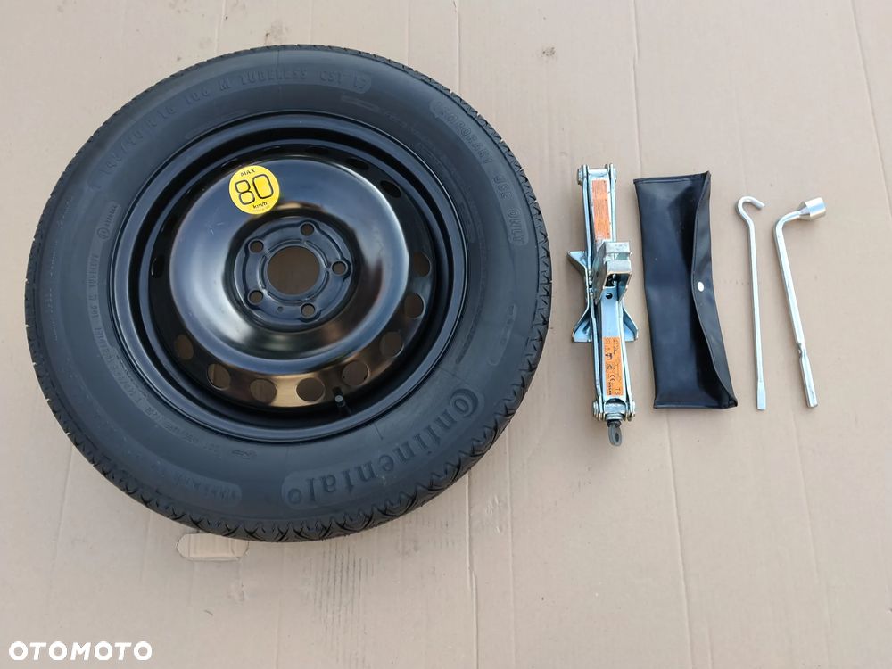 Koło dojazdowe  NISSAN QASHQAI I J10 II J11 R16 + ZESTAW SZYBKA WYSYŁKA - 2