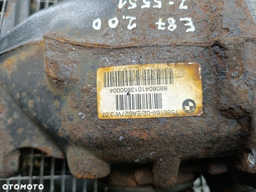 DYFERENCJAŁ TYŁ BMW 1 E87 7566169 2.0 D 118d - 4