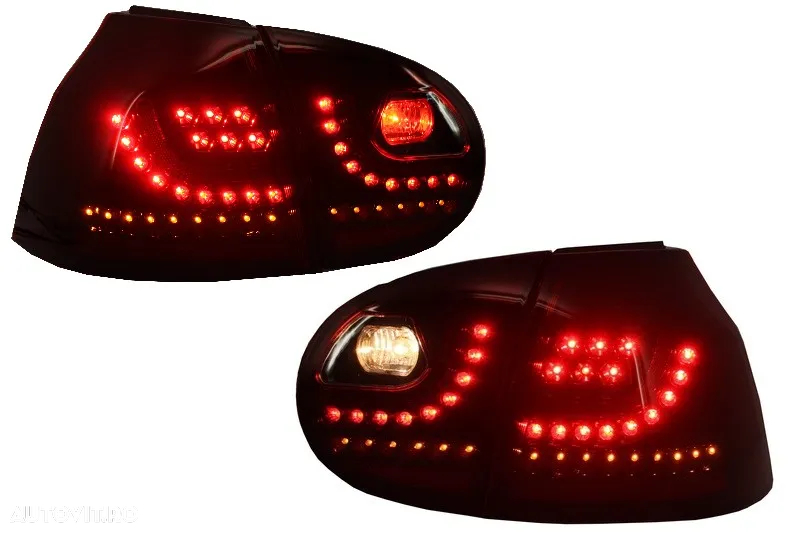 Stopuri LED compatibil cu VW Golf V 5 (2004-2009) Rosu Inchis - 5