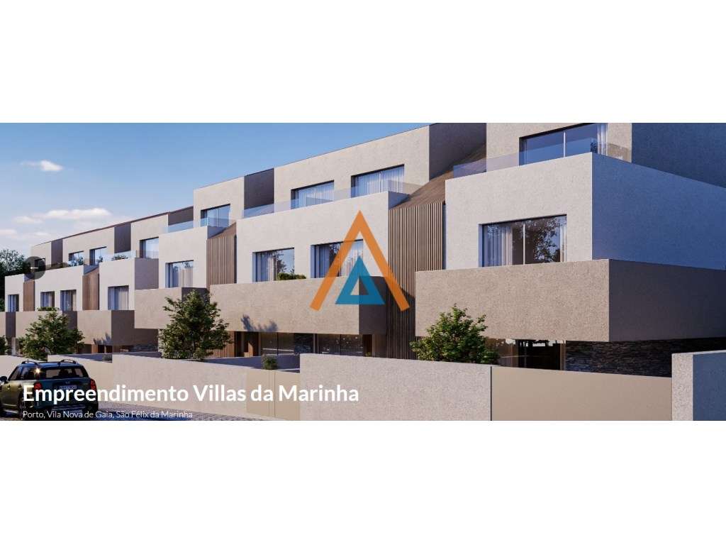 Moradia em Banda T3 Duplex - São Félix da Marinha - V. N. Gaia - Grande imagem: 5/28