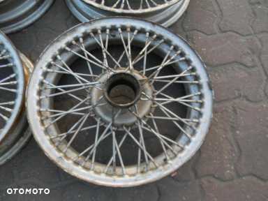 felgi zabytkowe szprychowe JAGUAR XKE AUSTIN HEALEY MG TRIUMPH mocowane na frezy - 4