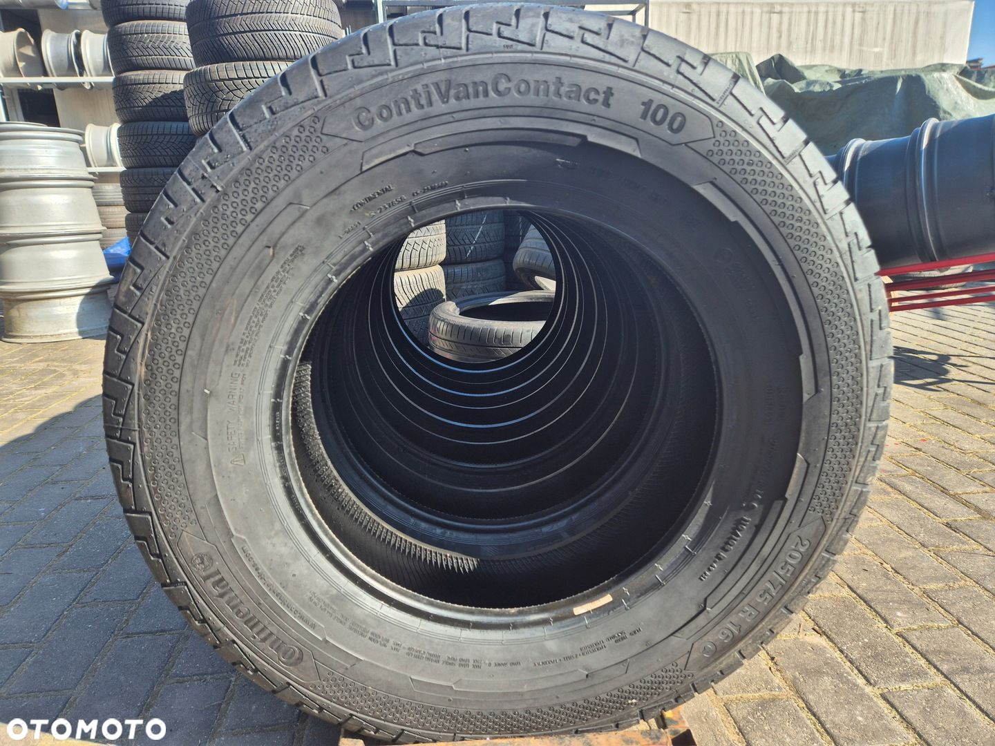 205/75/16c 205/75r16 c Continental ContiVanContact 100 100 6szt - 3