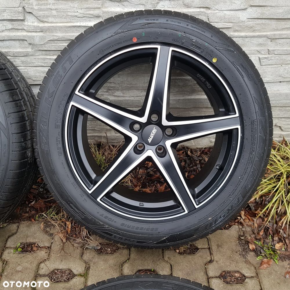 4x 8x19 ET45 5x108 Nowy komplet kół aluminiowych z oponami letnimi VOLVO, FORD, JAGUAR, LAND ROVER - 4