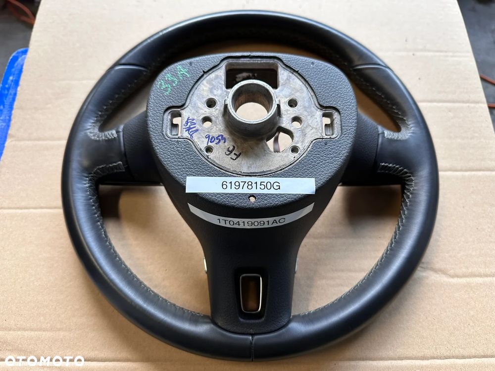 Kierownica multifunkcyjna skóra VW Touran II, VW Tiguan I 1T0419091AC - 9