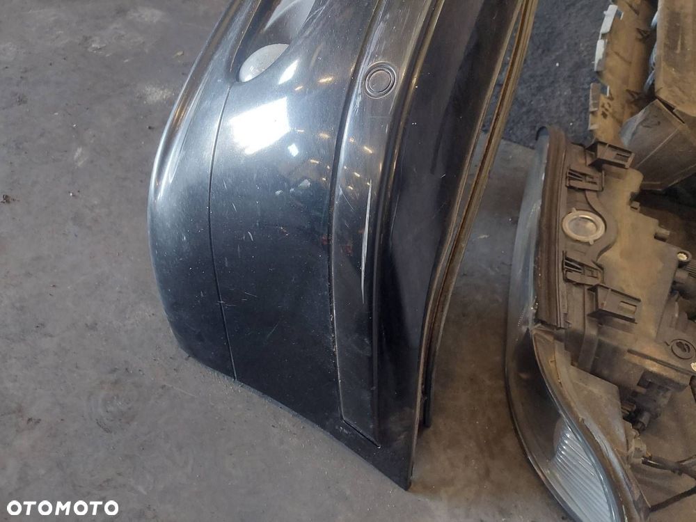 KOMPLETNY PRZÓD ZDERZAK BŁOTNIKI LAMPY XENON BMW E39 LIFT 475/9 BLACK - 10