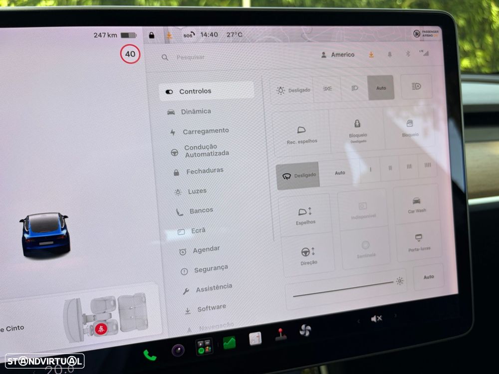 Tesla Model 3 Long Range Tração Integral Premium - 18