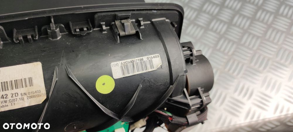 96650242ZD wyświetlacz ekran radia NAVI GPS nawigacji ramka PEUGEOT 308 T7 - 6