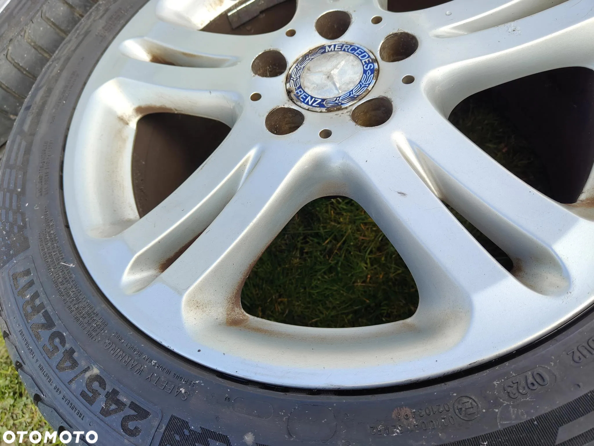 MERCEDES W211 LIFT KOŁA Felgi Aluminiowe Opony letnie 5X112 17 Avantgarde Oryginał - 19