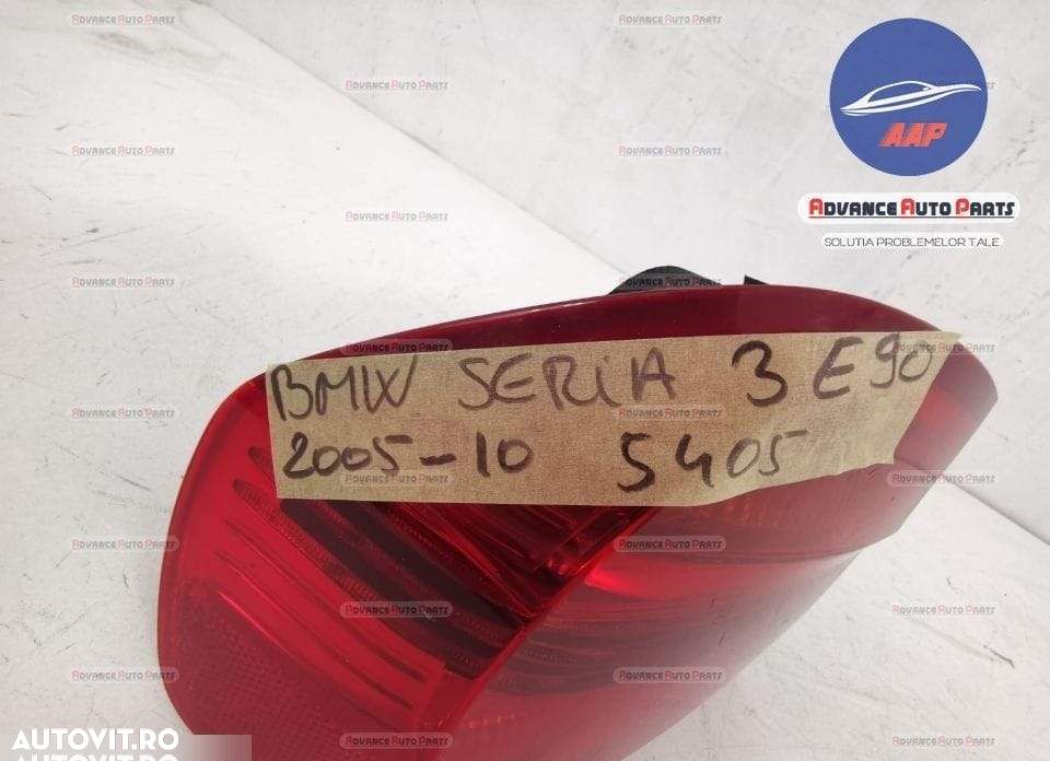 Stop stanga cu halogen LED - original in stare buna BMW Seria 3 E90/E9 - 5