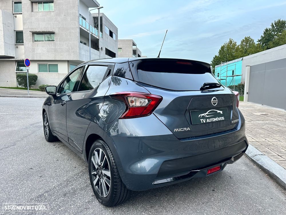 Nissan Micra 1.0 IG-T N-Design Black P.Navi - 10