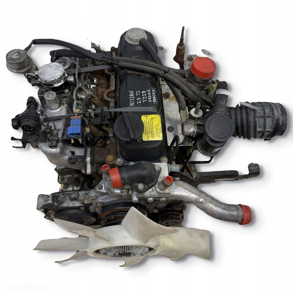 SILNIK TD27 TD27T Nissan Terrano II Ford Maverick 2.7 TD 125KM diesel - 3