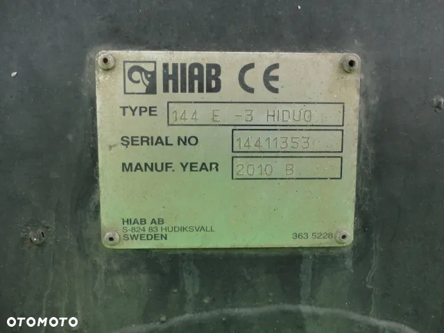 Mercedes-Benz Axor 2636 HDS HIAB 144E-3 HIDUO - 13