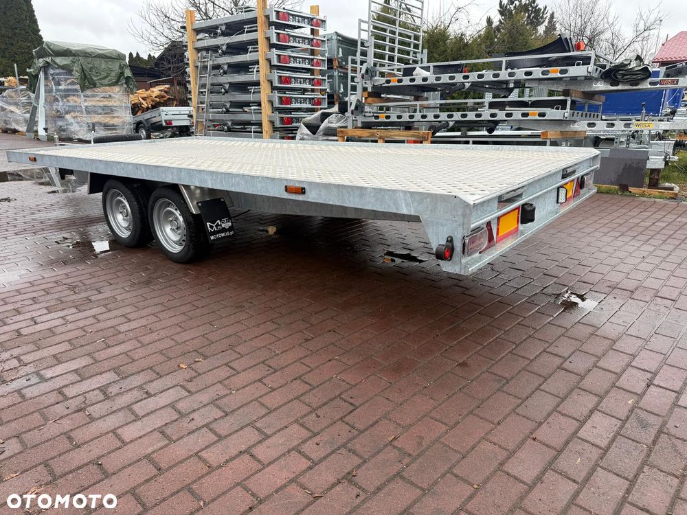 Gala BBG Laweta Gala Phoenix płaska wypełniona alu ryfl 4.5x2,05m koła 195r13c DMC 2700kg lampy LED dostawa MOTOMUS - 14