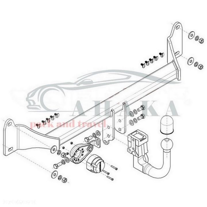 Hak Holowniczy Wypinany Automat Do Bmw X2 F39 Od 2018 - 2