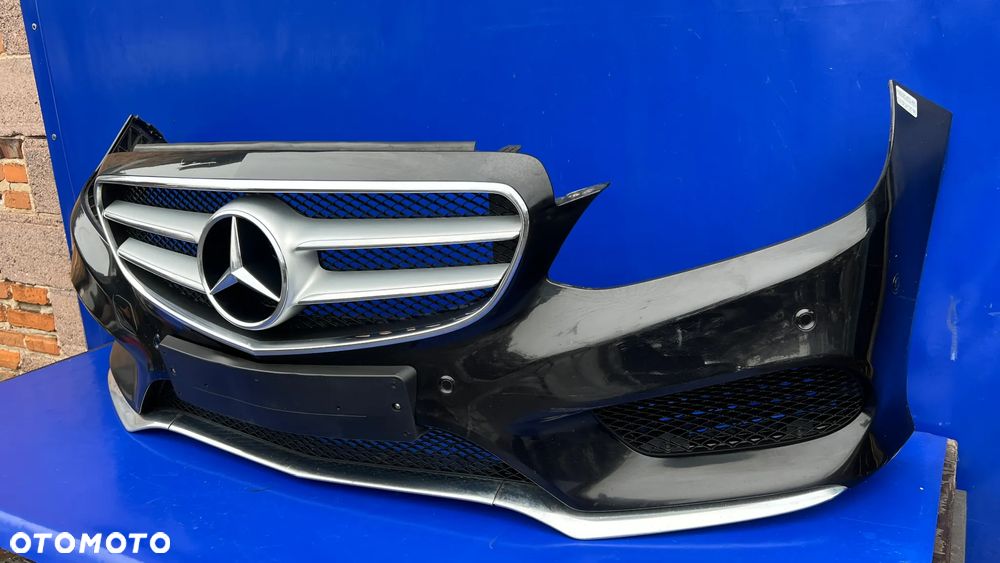 Zderzak AMG przód przedni kompletny PDC OE Mercedes W212 Lift kolor C197 - 8