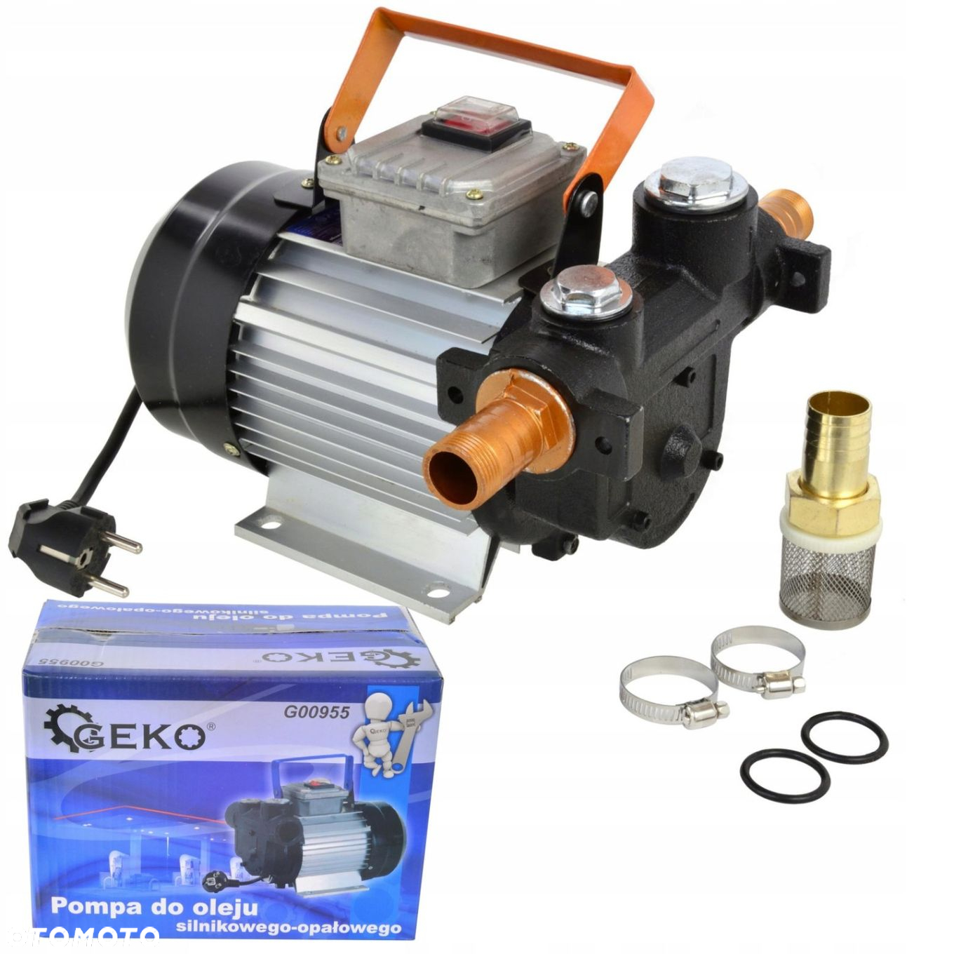 GEKO CPN POMPA DO OLEJU SILNIKOWEGO DYSTRYBUTOR 230V 550W 30L/MIN G00955 - 12