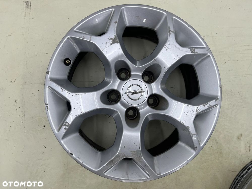 Felga Opel Zafira B Astra G H Vectra C Meriva 6,5jx16 ET37 5x110 felgi aluminiowe r16 cali KOMPLET 1 - 22